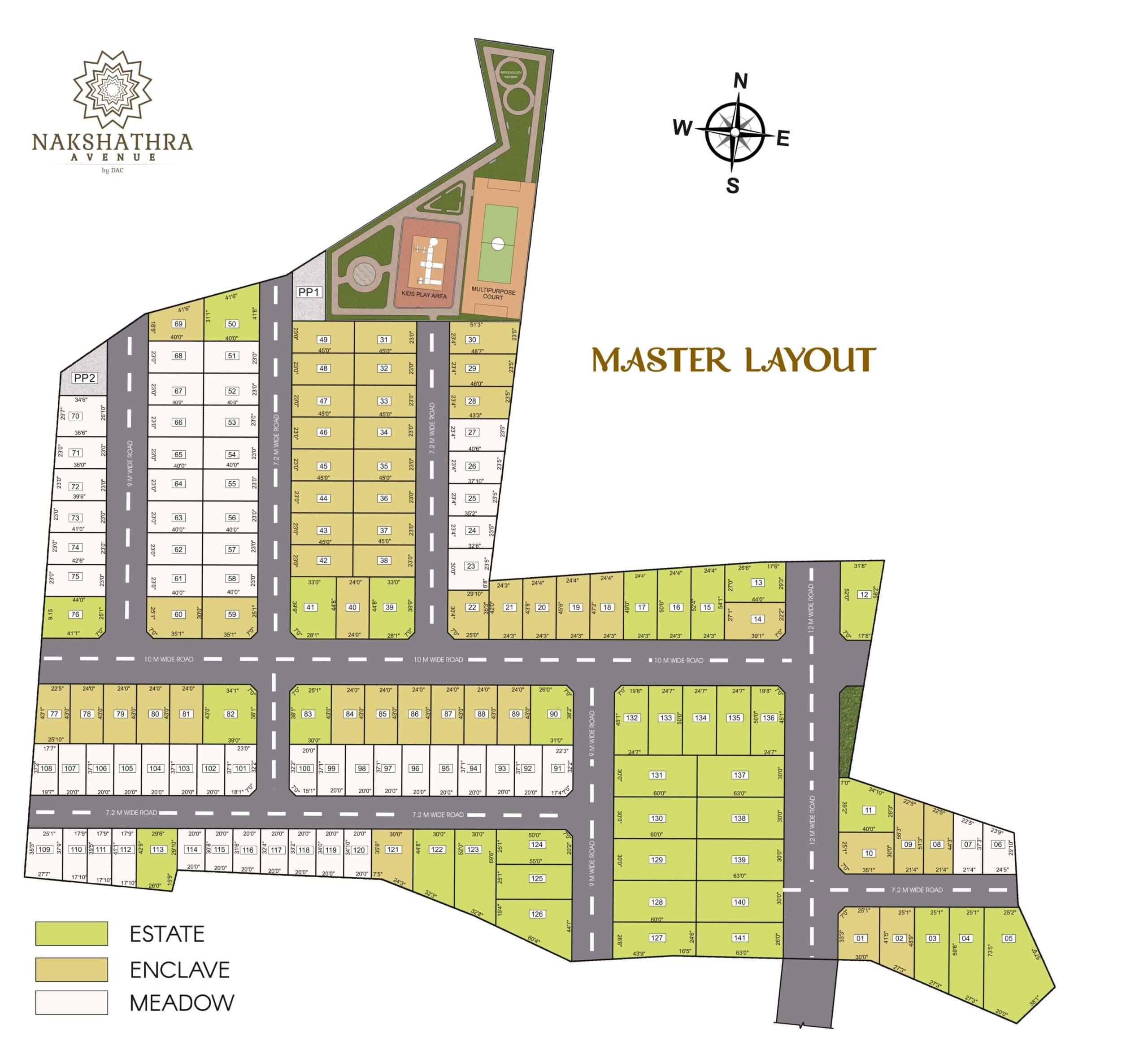 Plots for sale in Kuthambakkam Dac Nakshathra